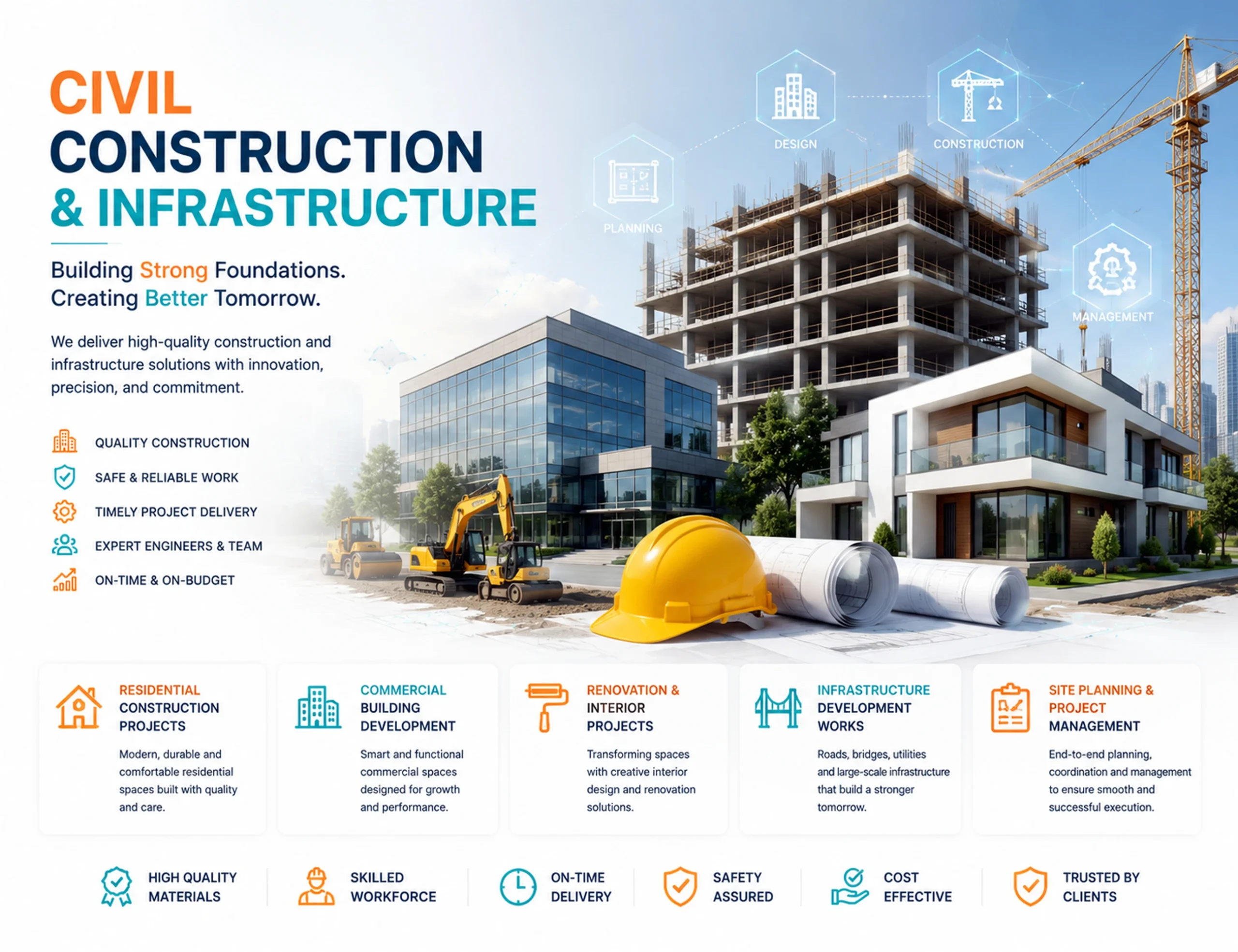 Home Civil Construction Services in Lucknow